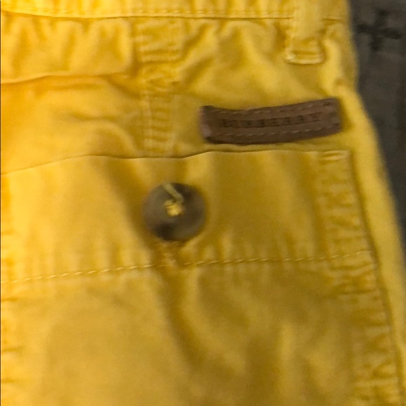 Burberry Chino Mustard Shorts -2Y - Picture 3 of 5